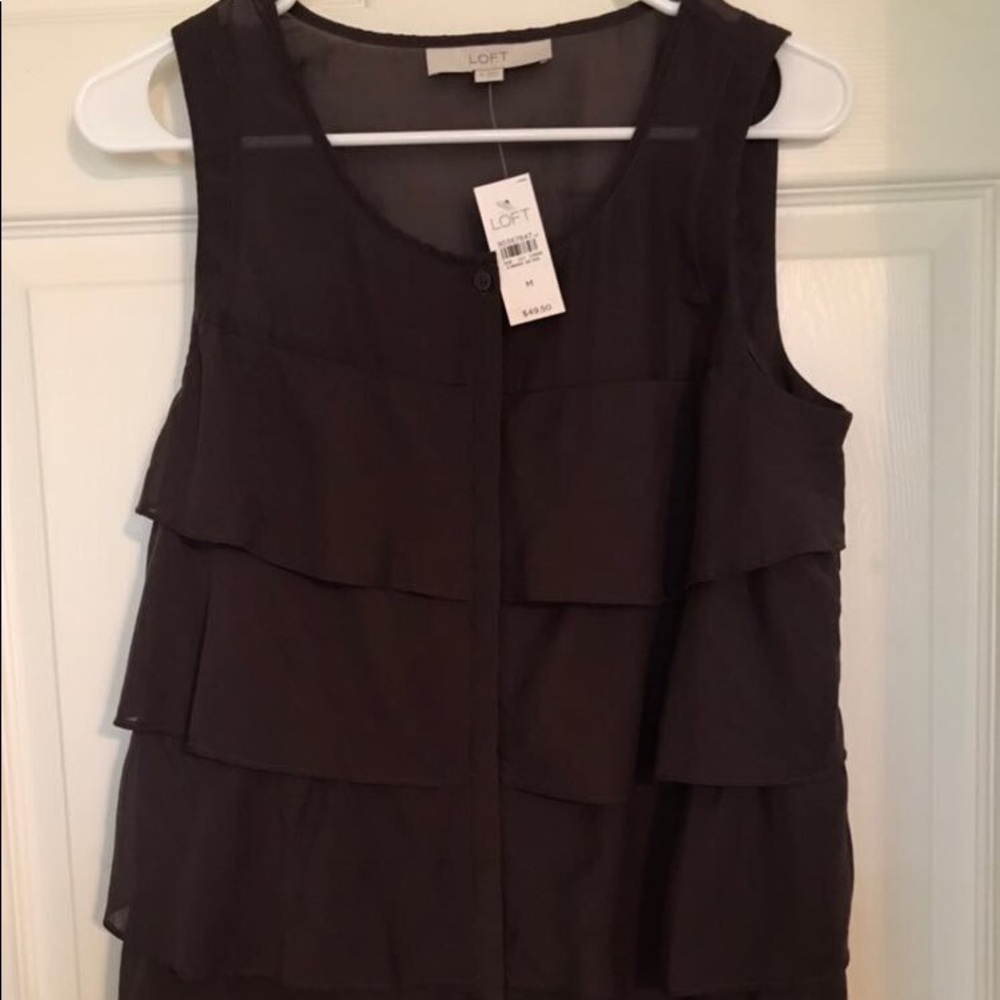 Ruffle tank